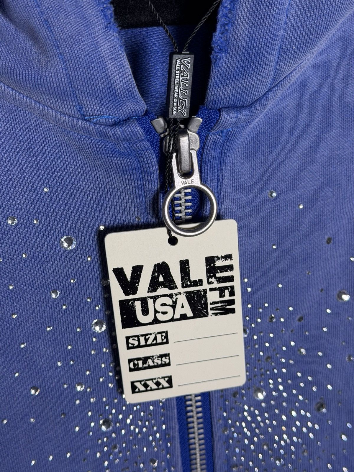 Vale Vale Forever Sea Cluster Zip Up 'Light Blue' Size US M / EU 48-50 / 2 - 4 Thumbnail