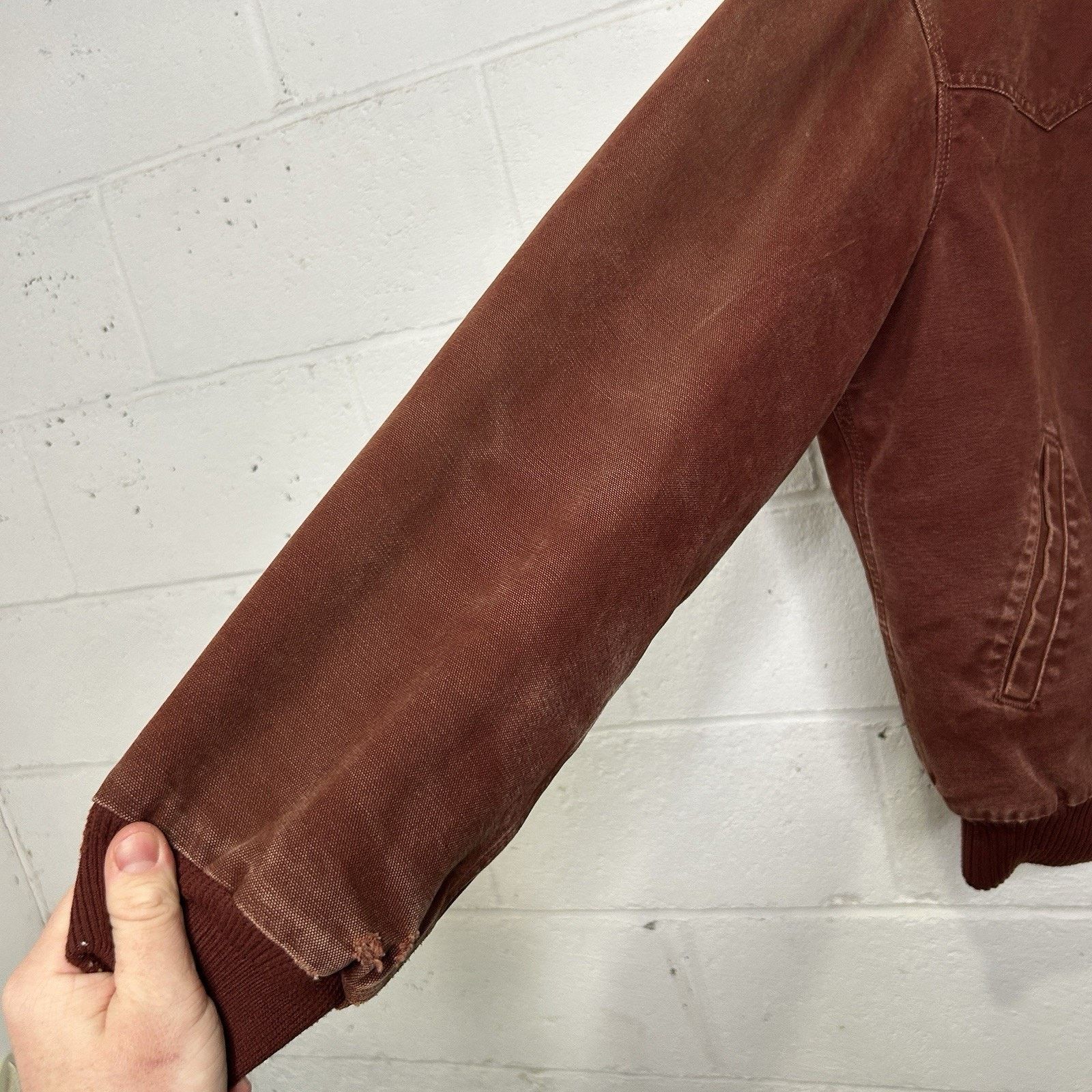 Carhartt Vintage Carhartt Quilted Santa Fe Jacket “Clay Red” J14 CLY Size US M / EU 48-50 / 2 - 5 Thumbnail