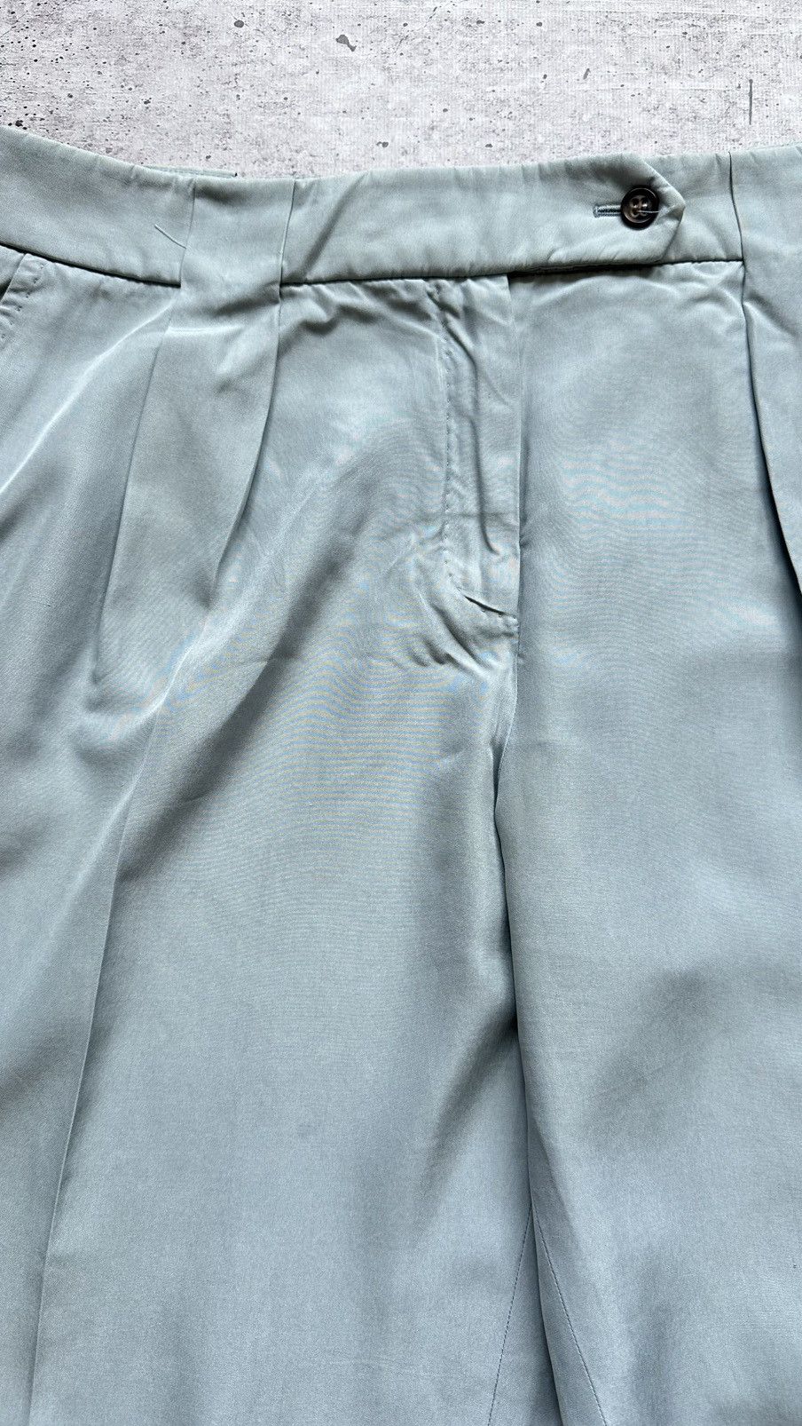 Loro Piana Women's Loro Piana Wide Legs Vintage Pants Size 34" / US 12 / IT 48 - 4 Thumbnail