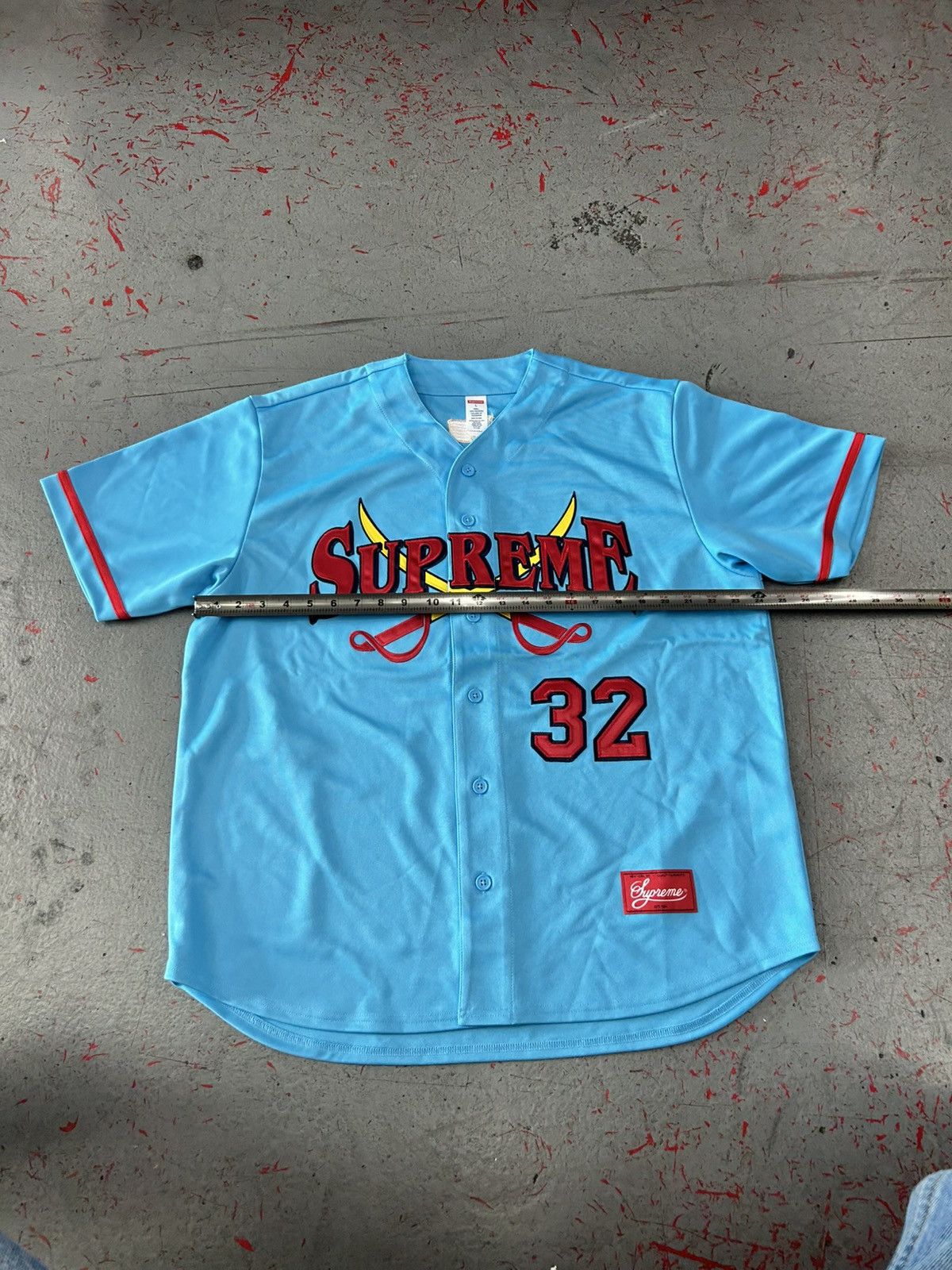 Supreme Supreme Swords Baseball Jersey Size Large NEW Size US L / EU 52-54 / 3 - 15 Thumbnail