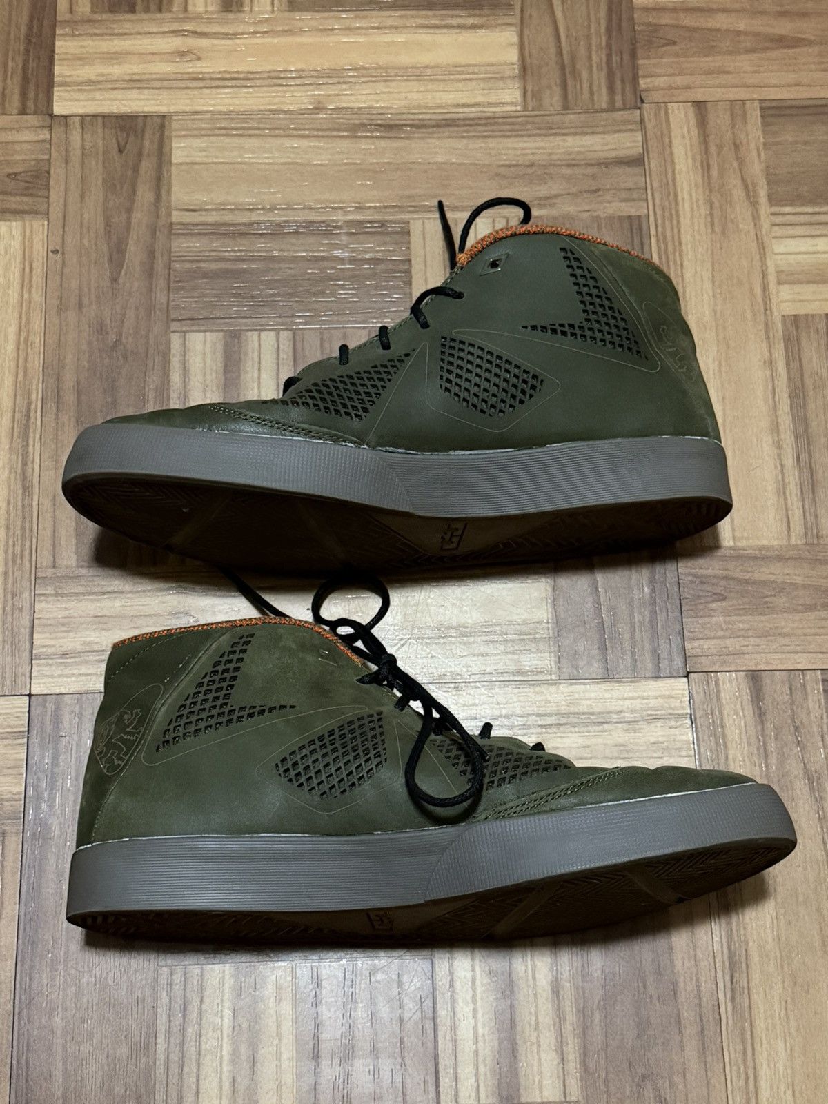Nike Nike LeBron X NSW Dark Olive Size US 10.5 / EU 43-44 - 2 Thumbnail