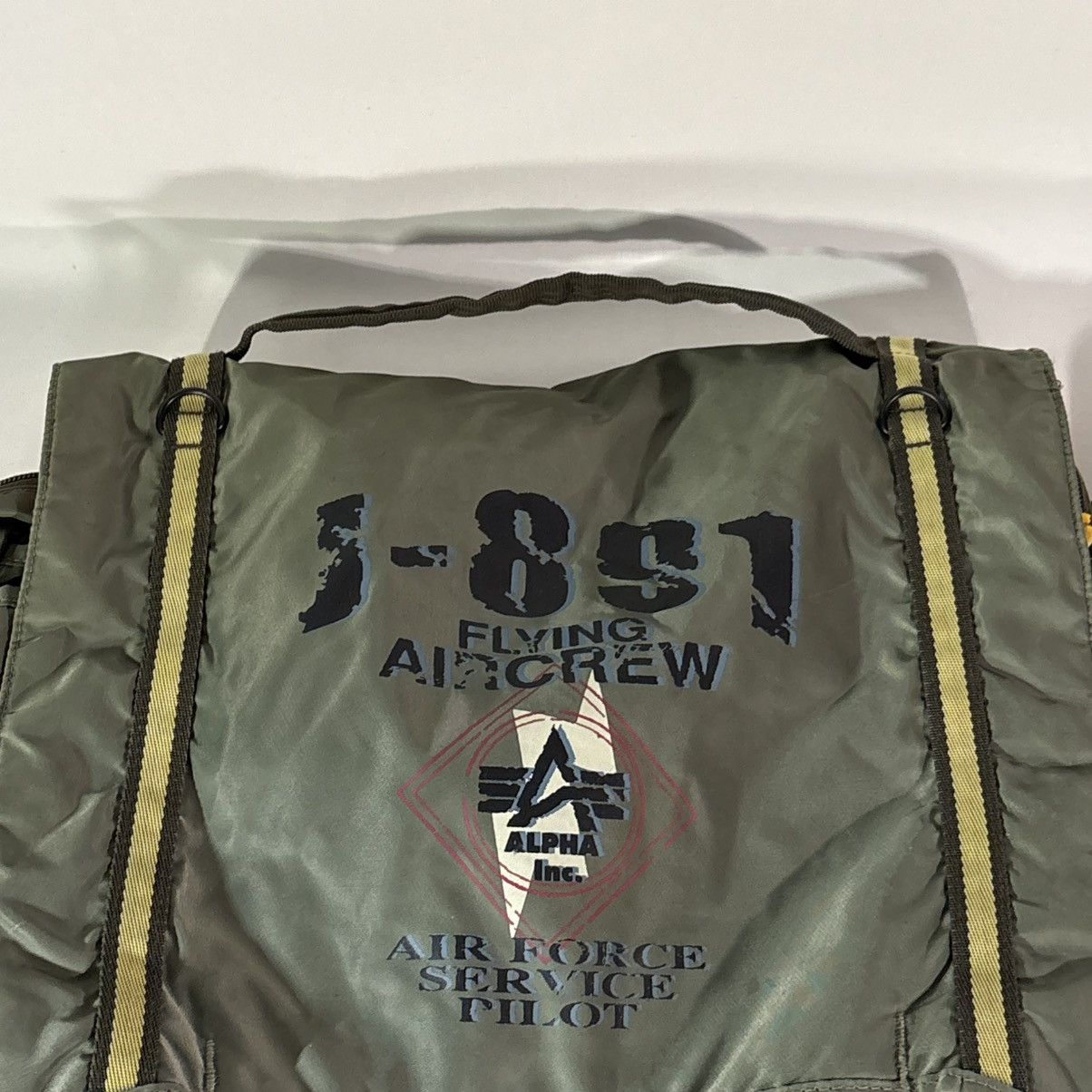 Alpha Industries Alpha Industries J-891 Flying AC AFS PILOT Messenger Bag Size ONE SIZE - 4 Thumbnail