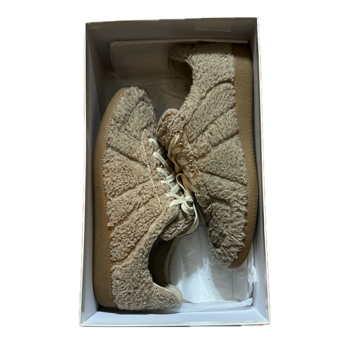 Maison Margiela AW21 Maison Margiela Shearling Fur GAT Sneaker Size US 10 / EU 43 - 3 Thumbnail