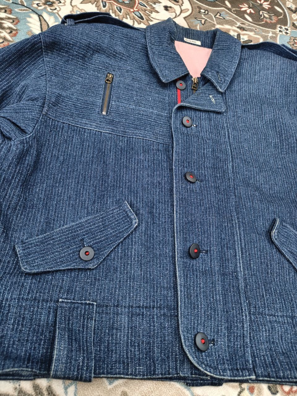 Japanese Brand Japanese Redaumic Denim Bomber Size XL / US 12-14 / IT 48-50 - 5 Thumbnail