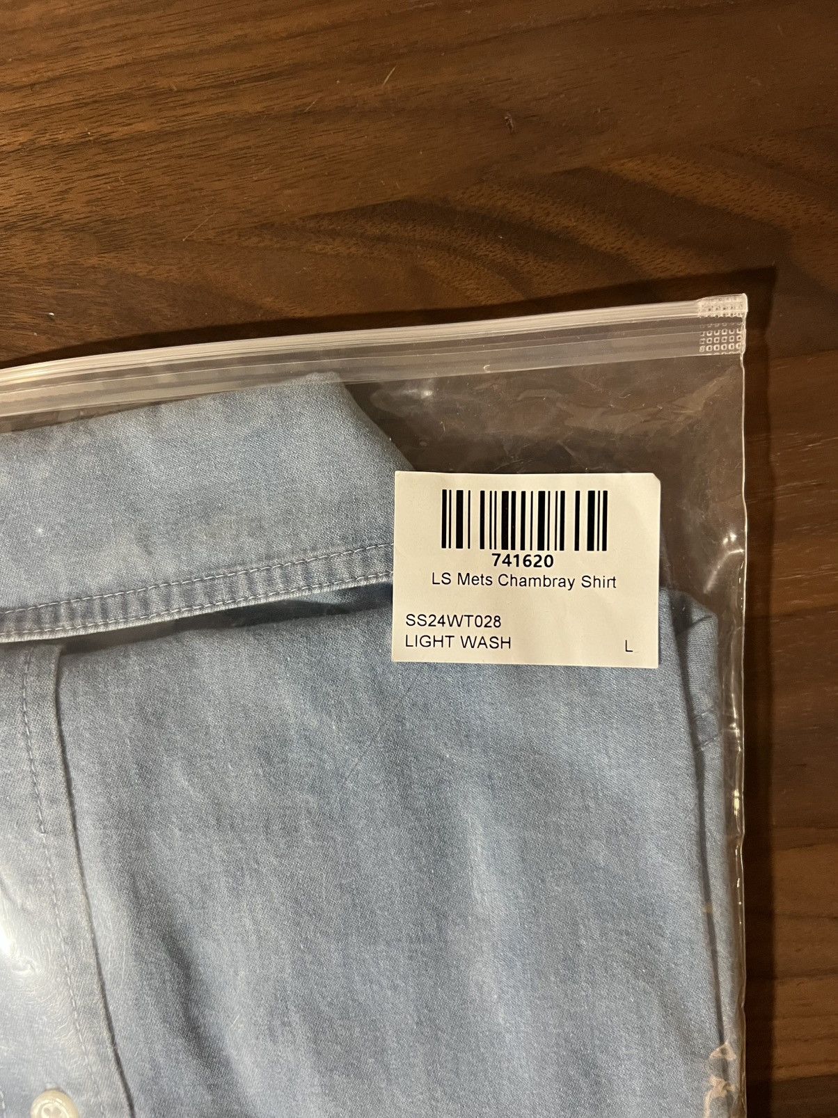 Aime Leon Dore Aime Leon Dore ALD / New York Mets Chambray Shirt Size US L / EU 52-54 / 3 - 14 Thumbnail