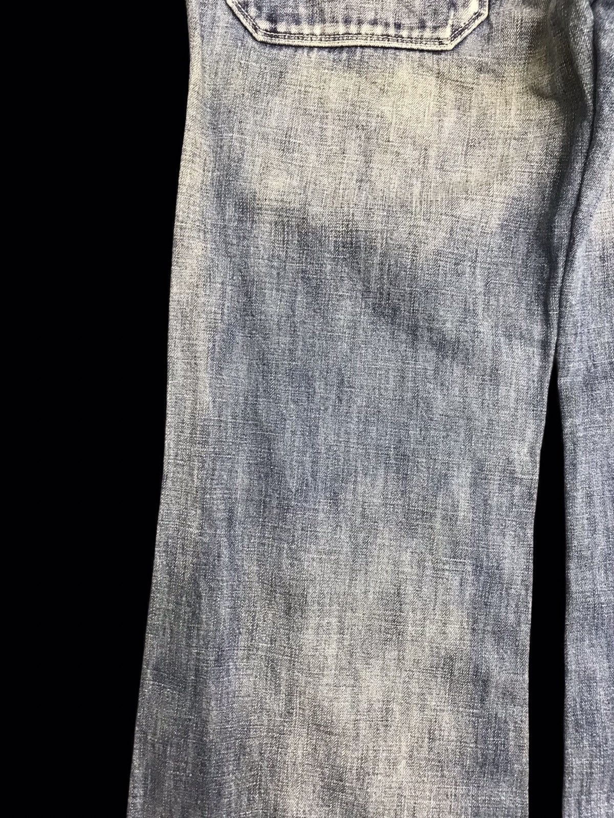Japanese Brand 💥BELL BOTTOM💥BACK NUMBER LIGHT LOW RISE BAKER DENIM F415 Size US 30 / EU 46 - 14 Thumbnail