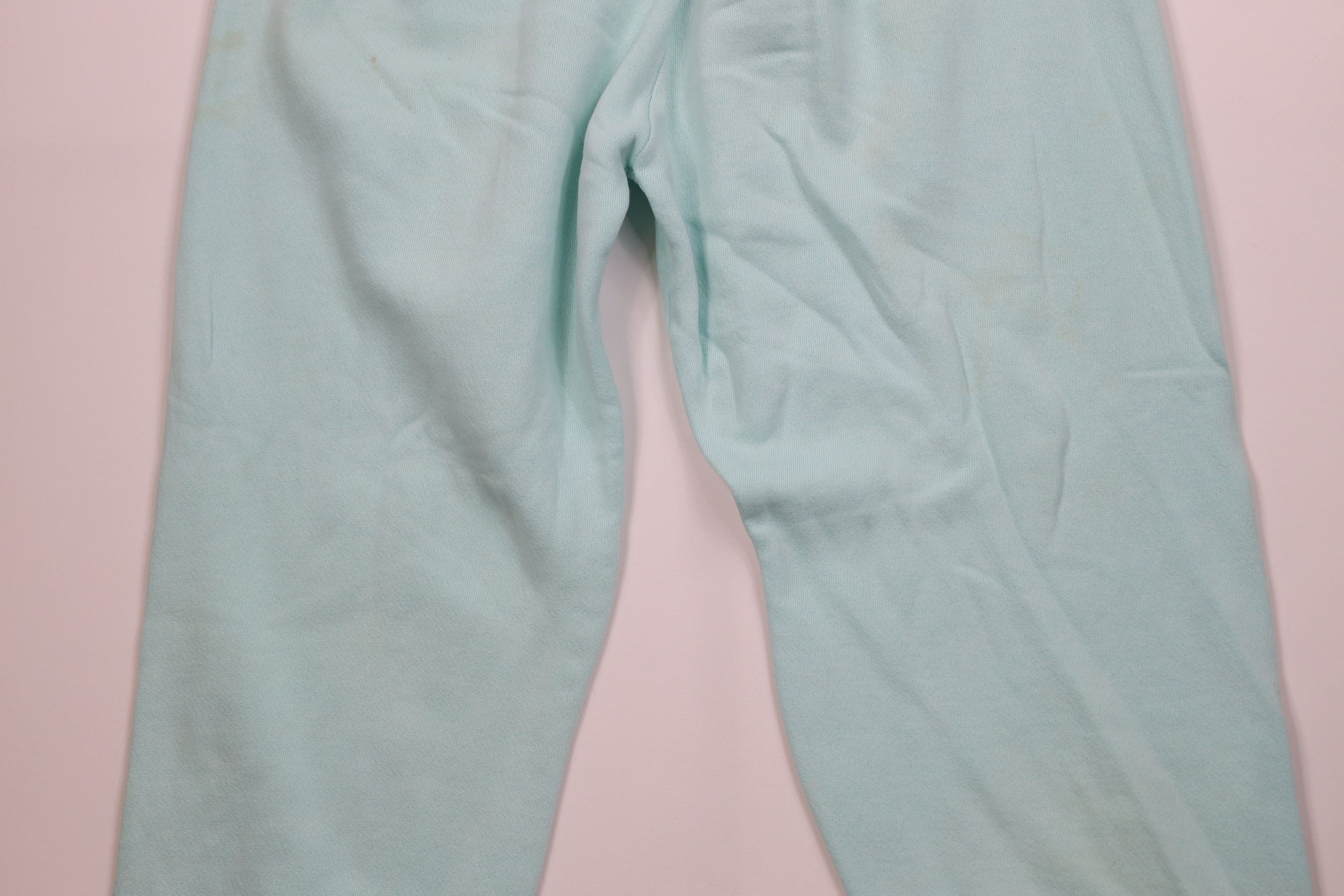 Vintage Vintage 90s Streetwear Sweatpants Joggers Light Blue USA Size 32" / US 10 / IT 46 - 12 Thumbnail