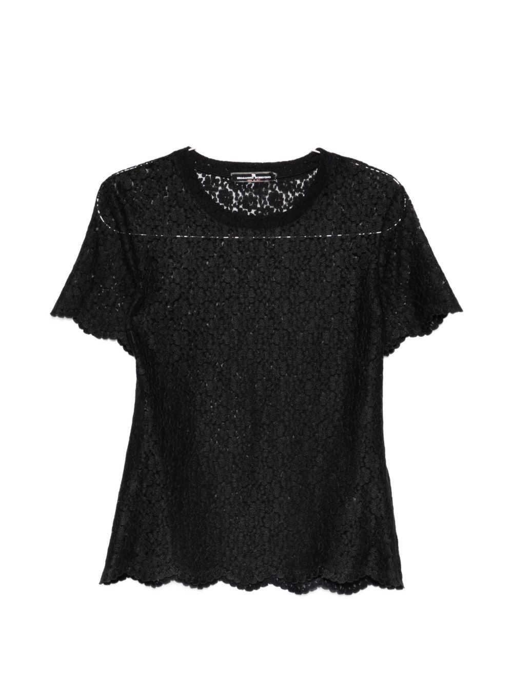 Ermanno Scervino EMBROIDERED T-SHIRT Size M / US 6-8 / IT 42-44 - 1 Thumbnail
