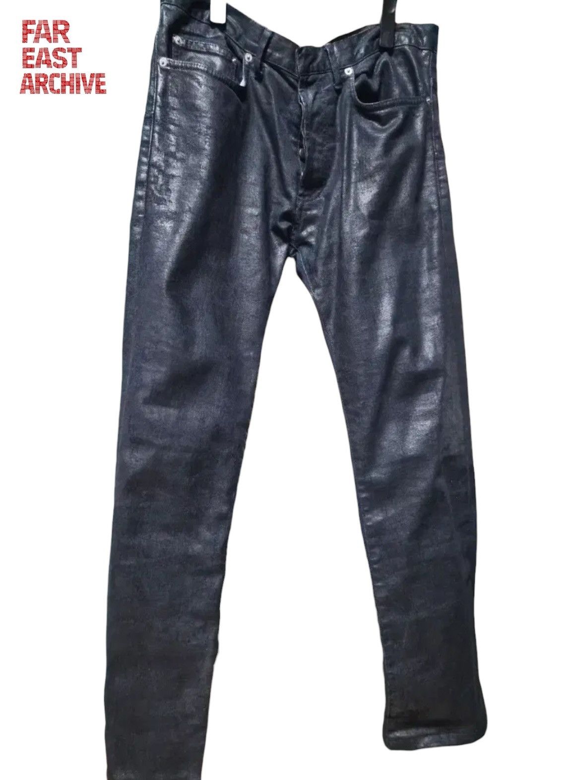 パンツ g-star raw coating skiny denim dior hedi Dior × Hedi Slimane Dior Homme SS07 coated jeans | Grailed