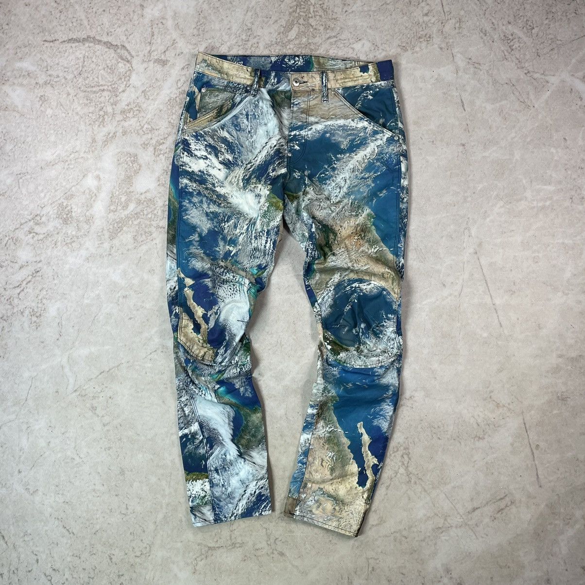 G-Star × Pharrell G-Star Raw x Pharrell Williams Elwood Tapered Double Knee Size US 32 / EU 48 - 2 Thumbnail