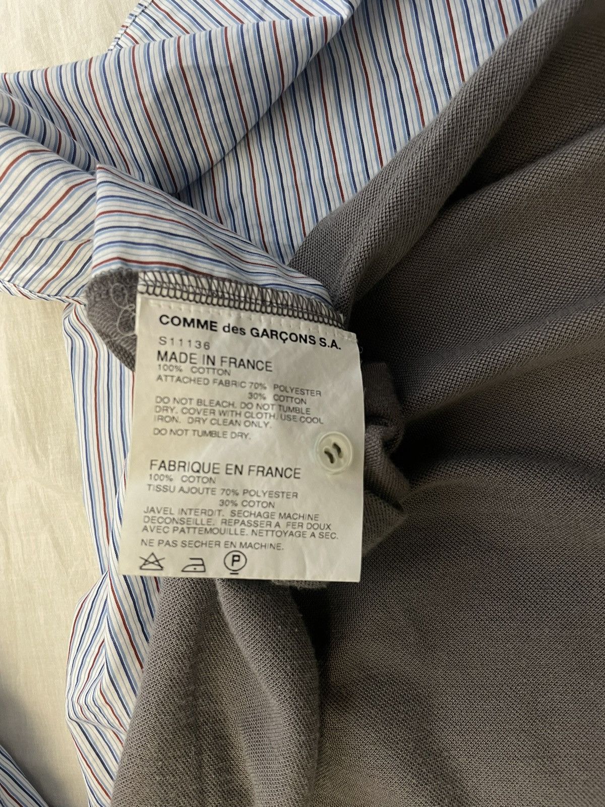 Comme des Garcons × Comme des Garcons SHIRT Comme des Garçons SHIRT O3ss Size US M / EU 48-50 / 2 - 5 Thumbnail