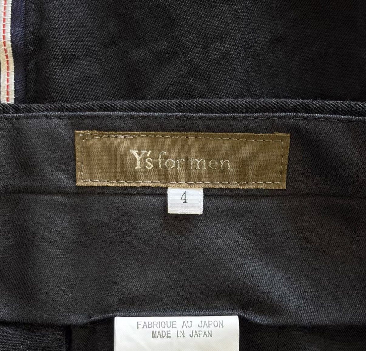 Yohji Yamamoto Yohji Yamamoto 00s Selvage Wool Trousers J4 Size US 36 / EU 52 - 5 Thumbnail