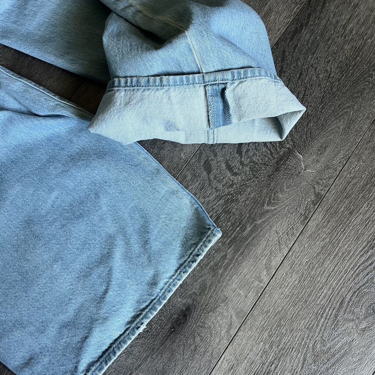 MOTHER Mother Snacks The Fun Dip Puddle Lots of Nibbles Denim Jeans Size 31" - 5 Thumbnail