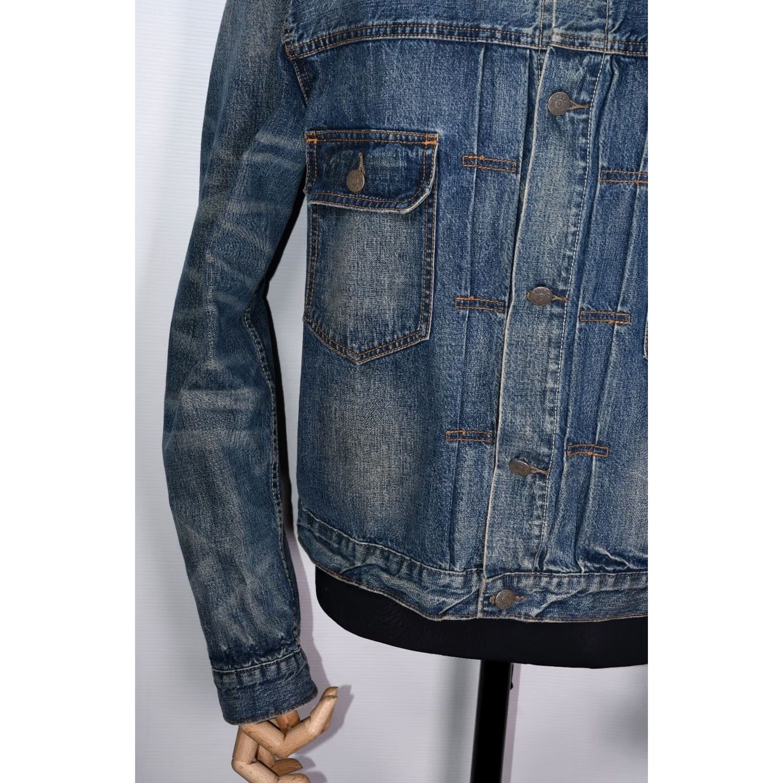 Polo Ralph Lauren Polo Ralph Lauren Jacket Denim XL Mens Blue Old School Polo Ralph Lauren Denim Jacket XL Men Blue Solid Pattern Casual Button Closure Regular Size Size US XL / EU 56 / 4 - 4 Thumbnail