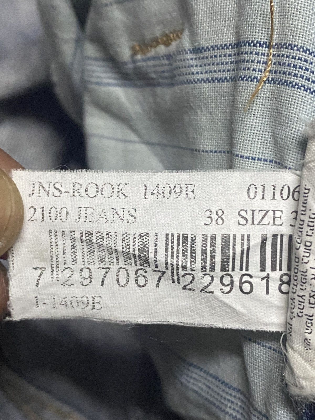 Lee × Vivienne Westwood Vintage Lee Cooper Whisker Faded Wash Distressed Jeans Size US 38 / EU 54 - 19 Thumbnail