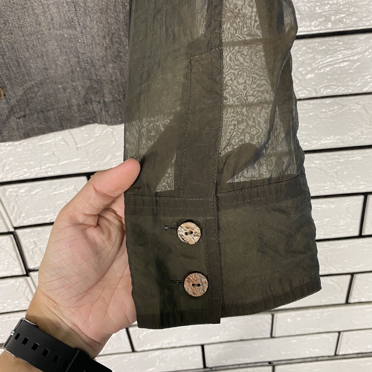 Issey Miyake 📌Vintage Button Jacket Double Astro Style Intellection Size US S / EU 44-46 / 1 - 19 Thumbnail