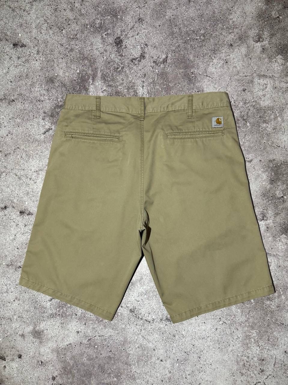 Carhartt Vintage Carhartt Beige Cargo Shorts Streetwear y2k Size US 36 / EU 52 - 1 Thumbnail