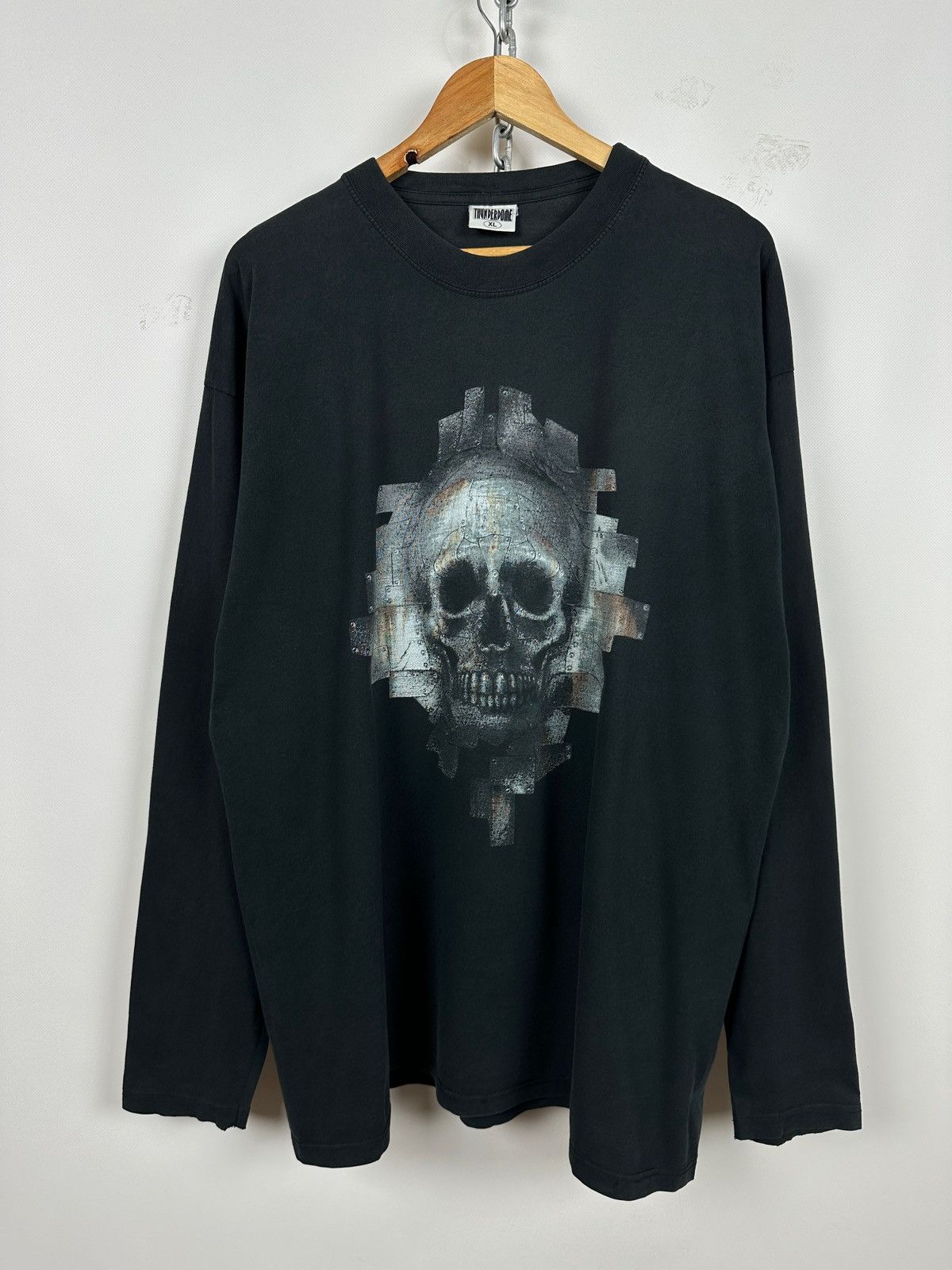 Thunderdome 1998 Vintage Thunderdome Gabber Band Long Sleeve T-Shirt Size US XL / EU 56 / 4 - 1 Thumbnail