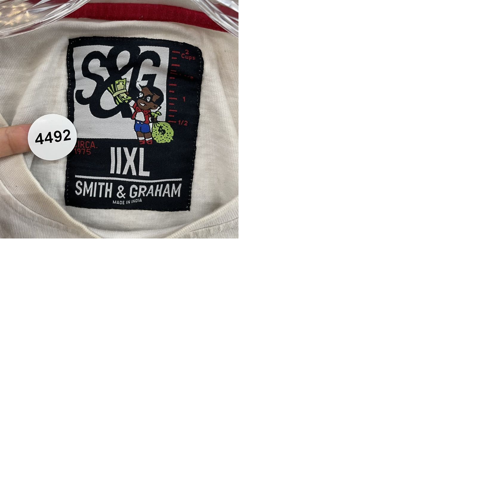 Vintage VINTAGE Y2K Smith & Graham T-Shirt 2XL White Money Kid Graphic Streetwear XXL Mens Size US XXL / EU 58 / 5 - 9 Thumbnail