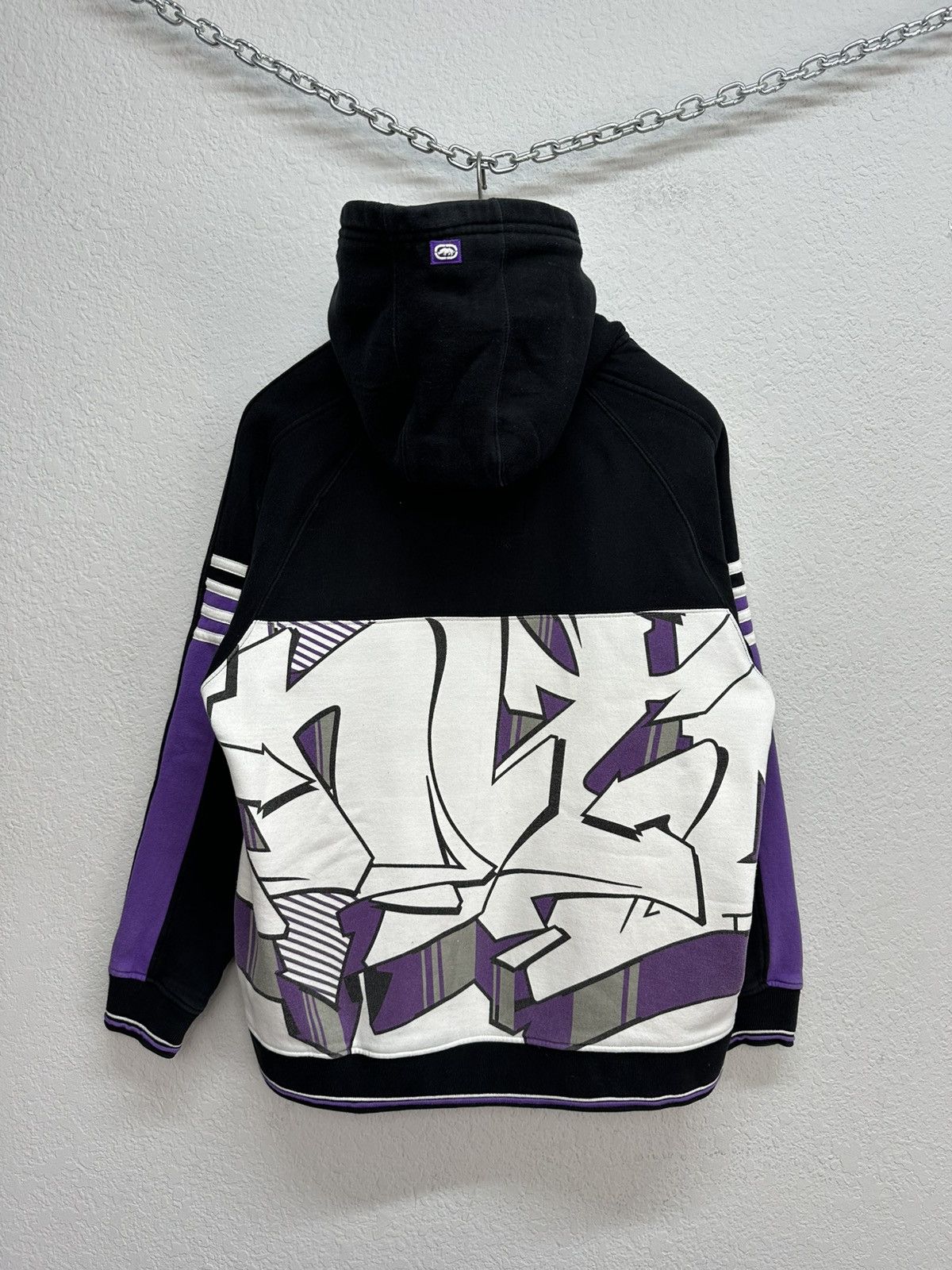 Ecko Unltd. Vintage Y2K Ecko Unltd Boxy Fit Full Zip Over Print Hoodie Size US M / EU 48-50 / 2 - 4 Thumbnail