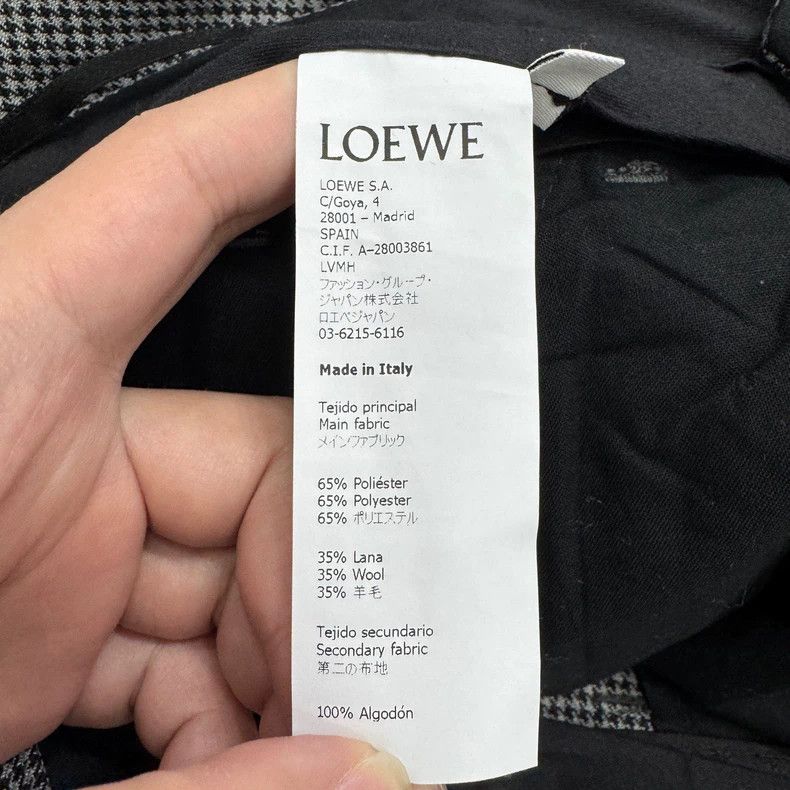 Loewe LOEWE Triple bird 8 point pants Size 34" / US 12 / IT 48 - 3 Thumbnail