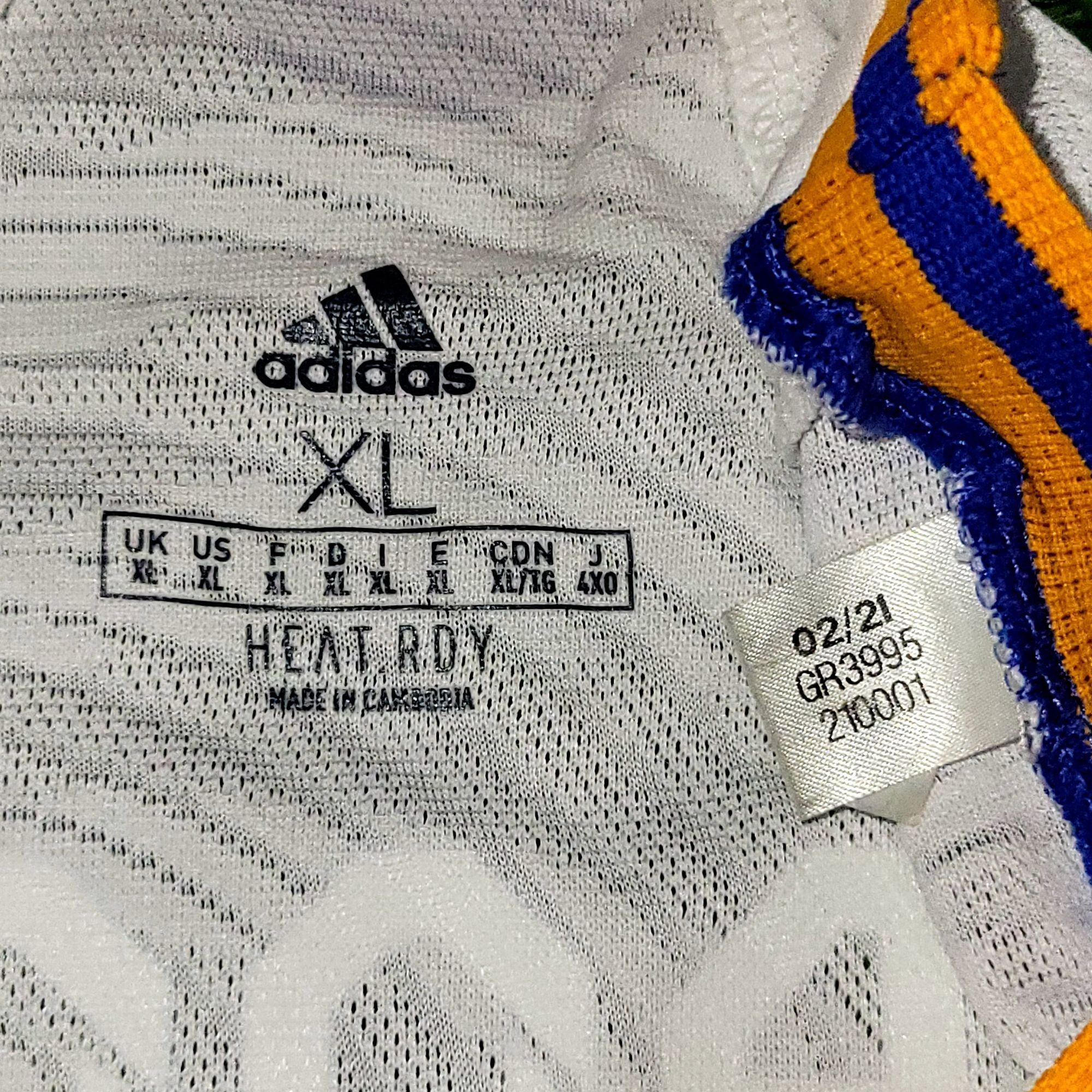 Adidas Kroos Real Madrid 2021 2022 FINAL Long Sleeve Soccer Jersey Size US XL / EU 56 / 4 - 8 Thumbnail