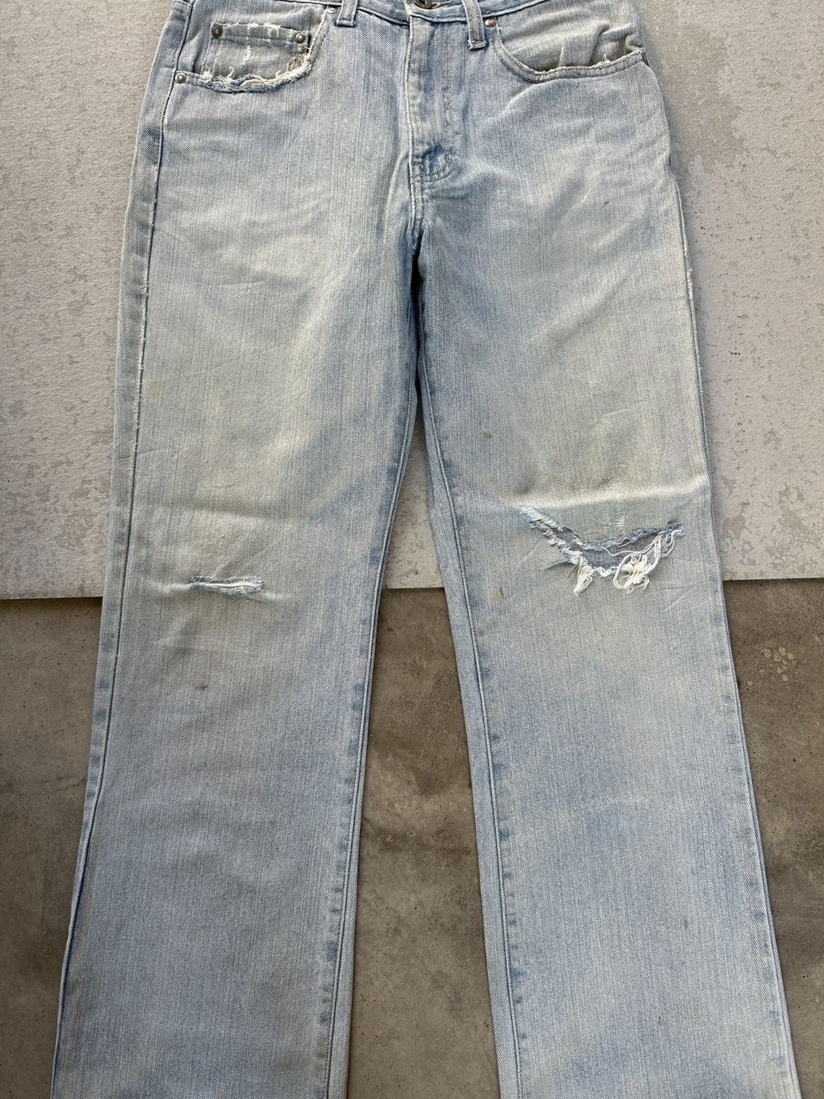 Lemaire × Uniqlo OFFERS ACCEPT Vintage UNIQLO Japan Jean Single R Denim Pant Size US 28 / EU 44 - 2 Thumbnail