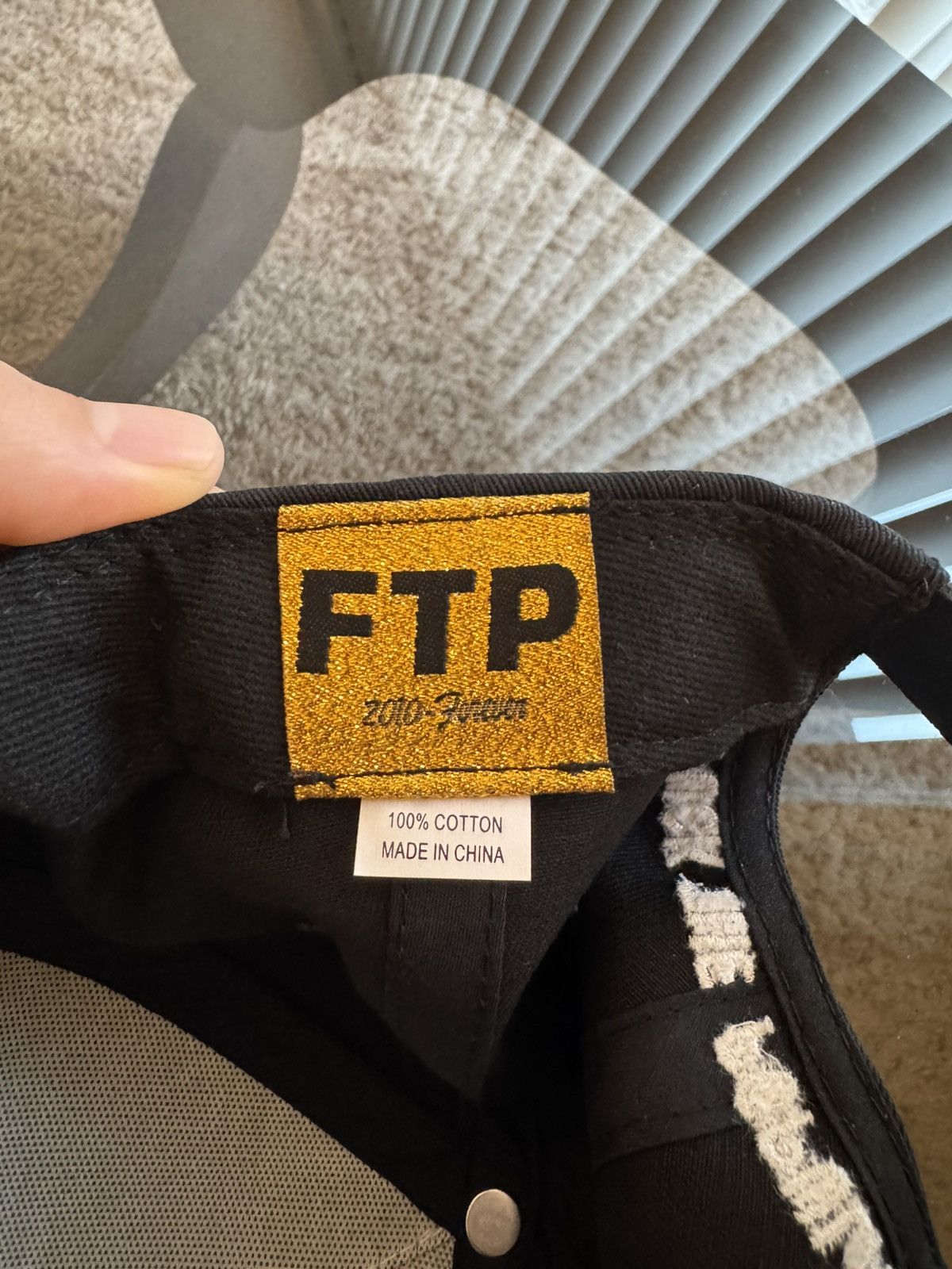 Fuck The Population FTP 10 Year Anniversary Arch 5 Panel Black Size ONE SIZE - 8 Thumbnail