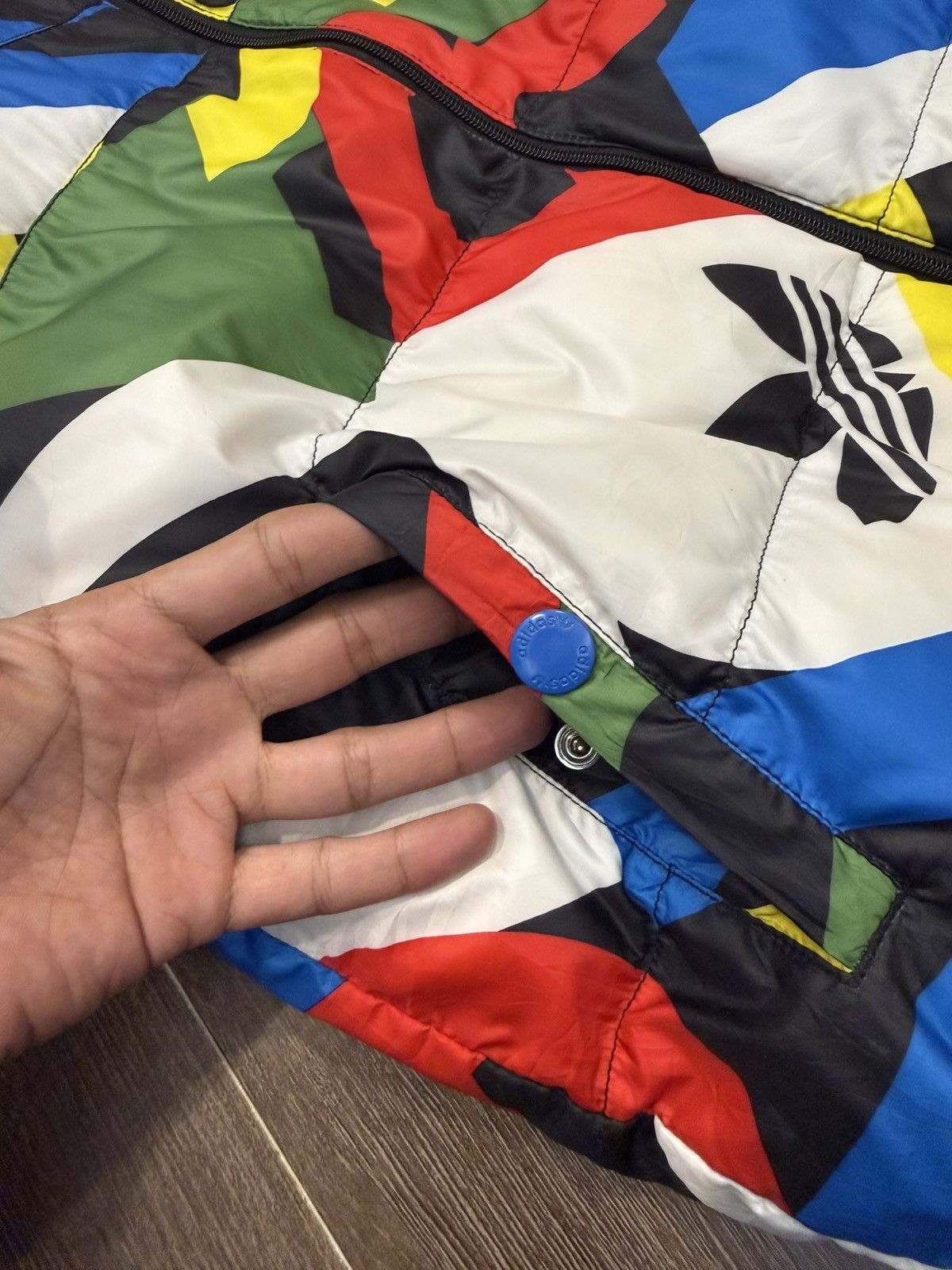 Adidas y2k ADIDAS Multicolor Padded Vest Down Size US S / EU 44-46 / 1 - 10 Thumbnail
