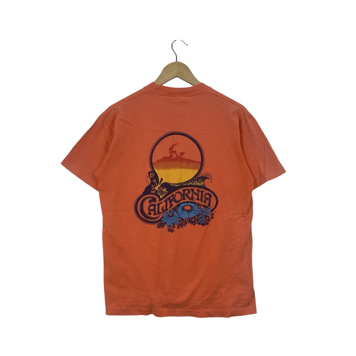 Vintage Vintage CALIFORNIA Great Surfers Collection Tee Shirt Top Size US M / EU 48-50 / 2 - 1 Thumbnail