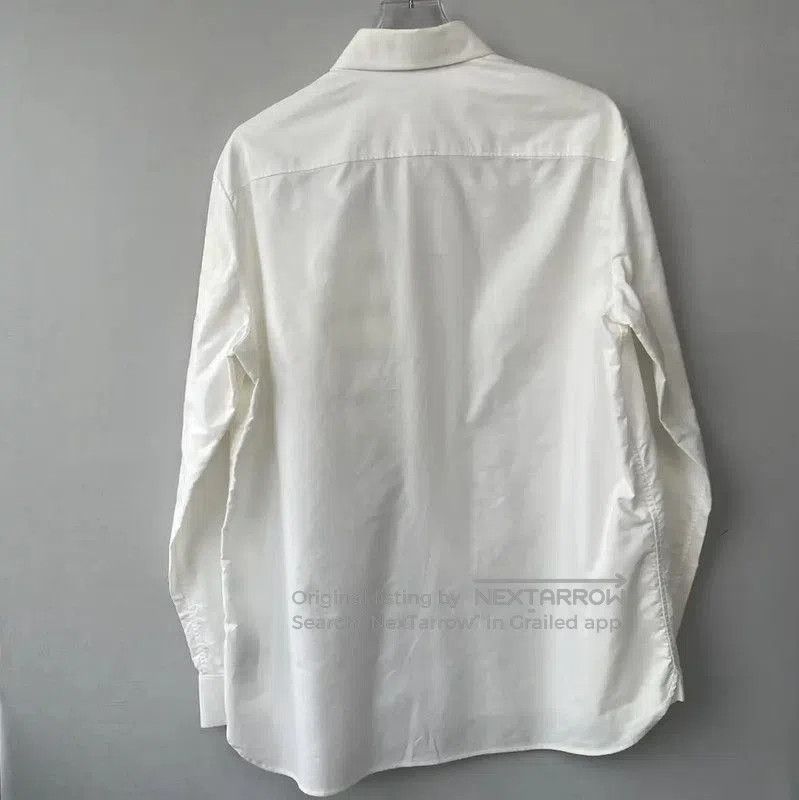 Burberry Burberry White Long Sleeve Men's Shirt. Size US M / EU 48-50 / 2 - 2 Thumbnail