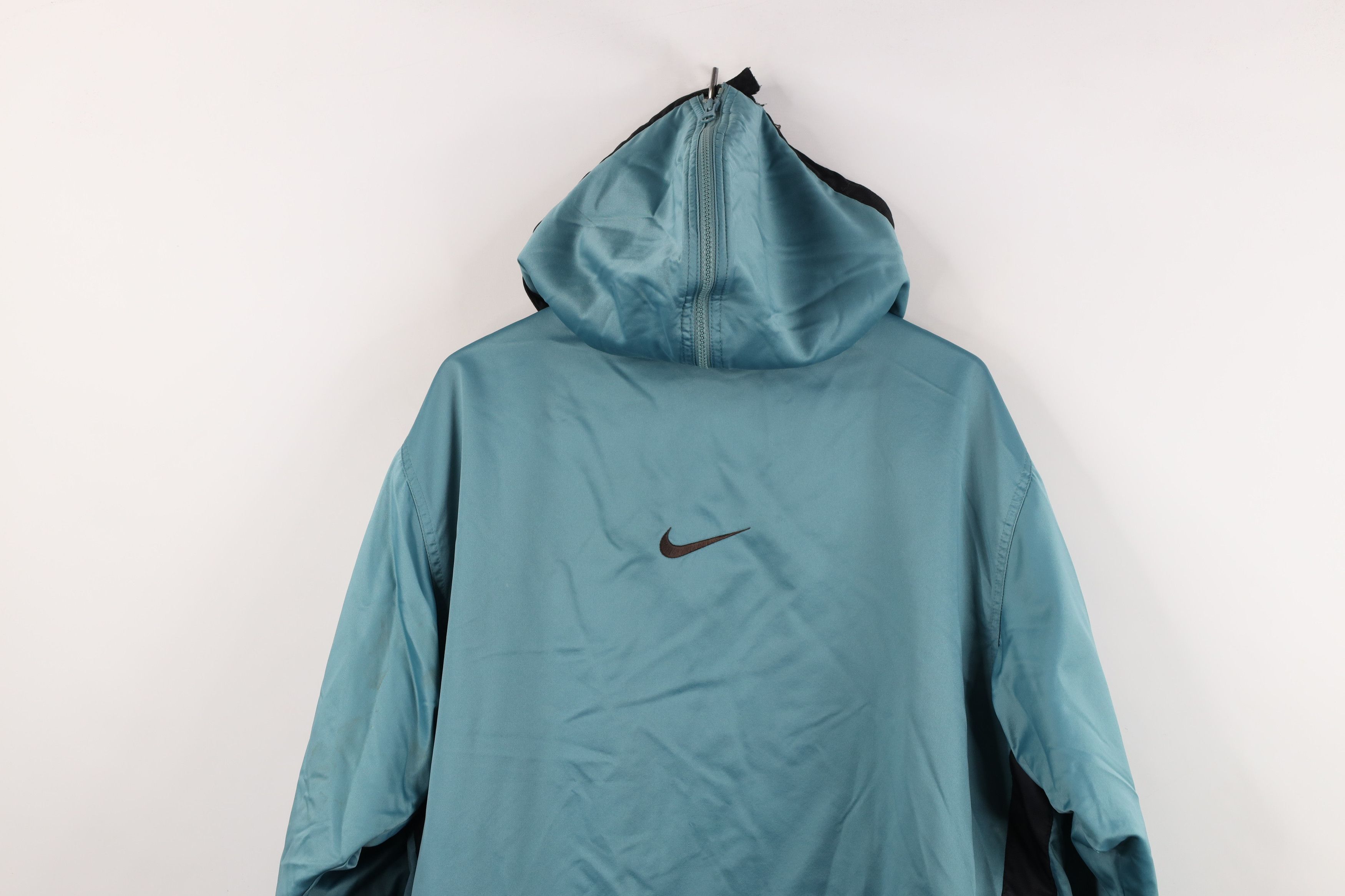 Nike Vintage 90s Nike Travis Scott Mini Swoosh Cape Hood Jacket Size US L / EU 52-54 / 3 - 15 Thumbnail