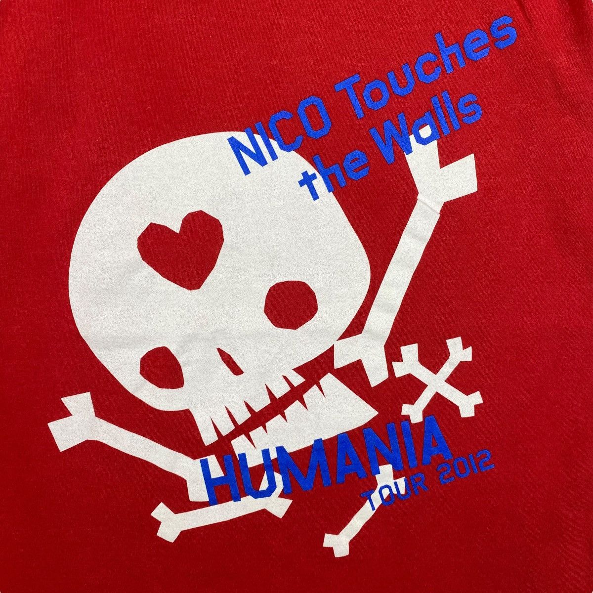 Band Tees Japanese Band NICO TOUCHES The Walls Humania Tour 2012 Tee Size US M / EU 48-50 / 2 - 2 Thumbnail