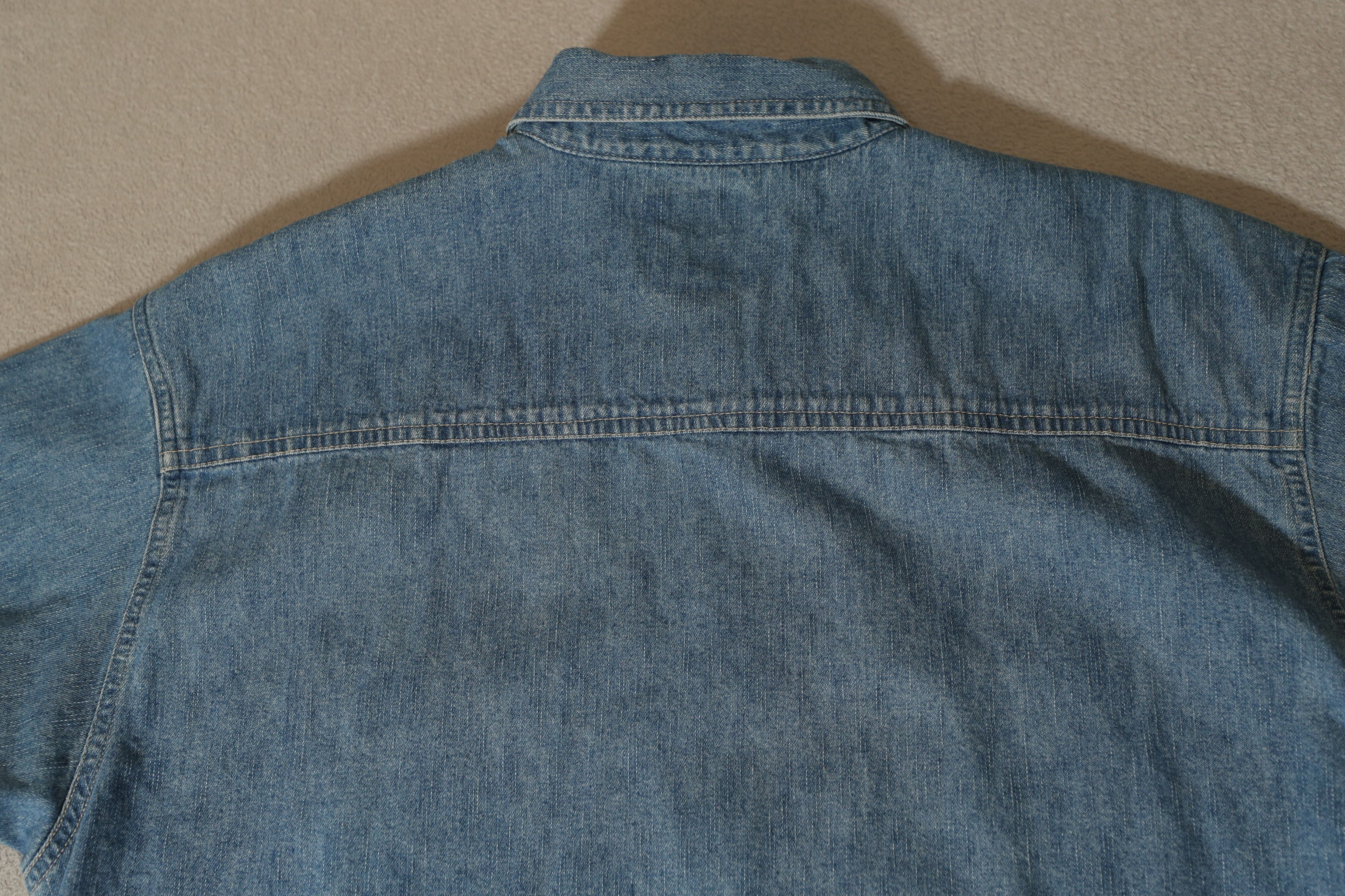 Bugle Boy Bugle Boy Premium Denim Button Down Shirt (L) Size US L / EU 52-54 / 3 - 14 Thumbnail