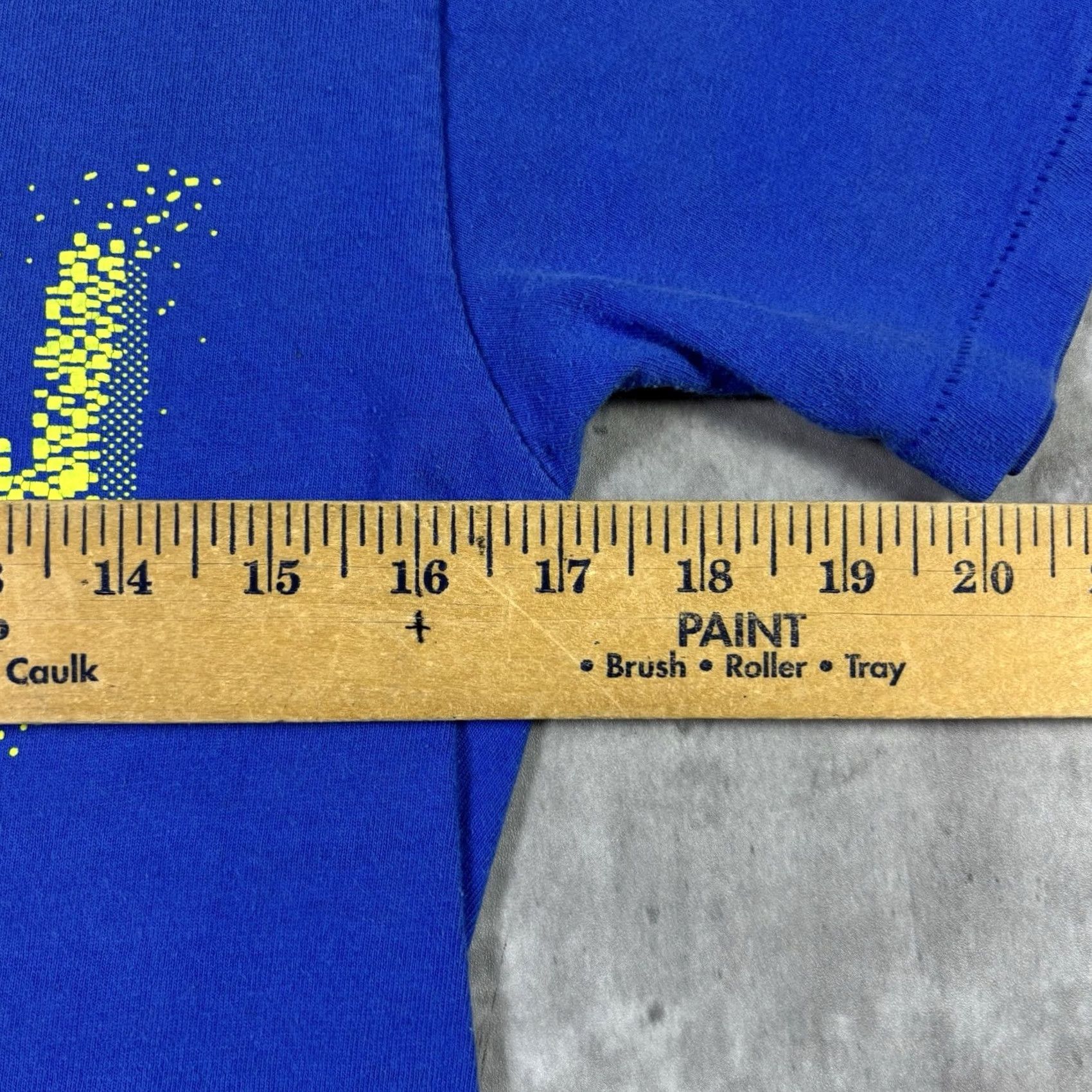 Spell VINTAGE Boston T Shirt Blue Single Stitch Spell Out size Small 90s USA Shirt Mens S Short Sleeve Crew Neck Cotton Graphic Print USA Stitch 90s Vintage Size US S / EU 44-46 / 1 - 6 Thumbnail