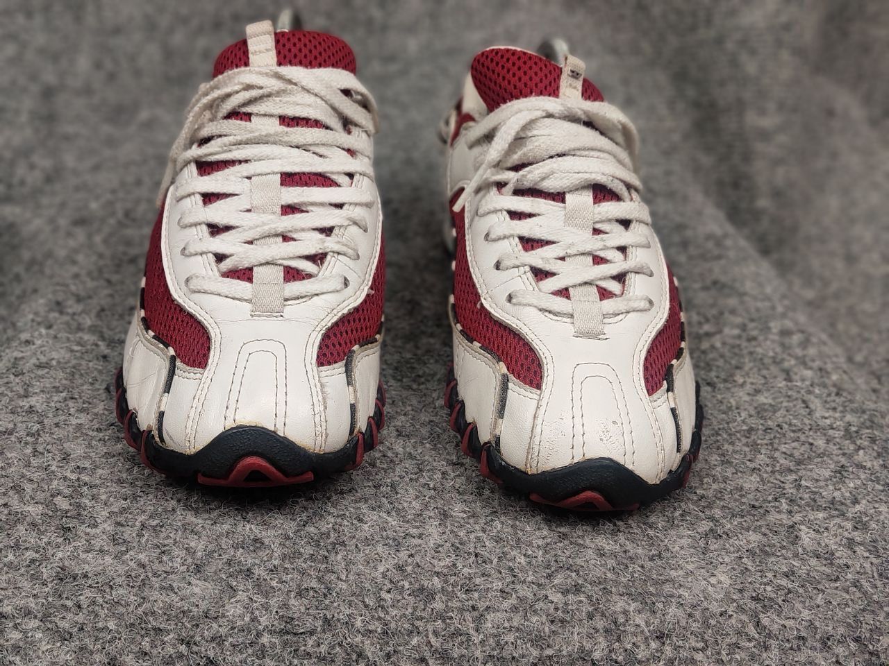 Rare Vintage Diesel Y2K Style Colorful Red Logo Sneakers