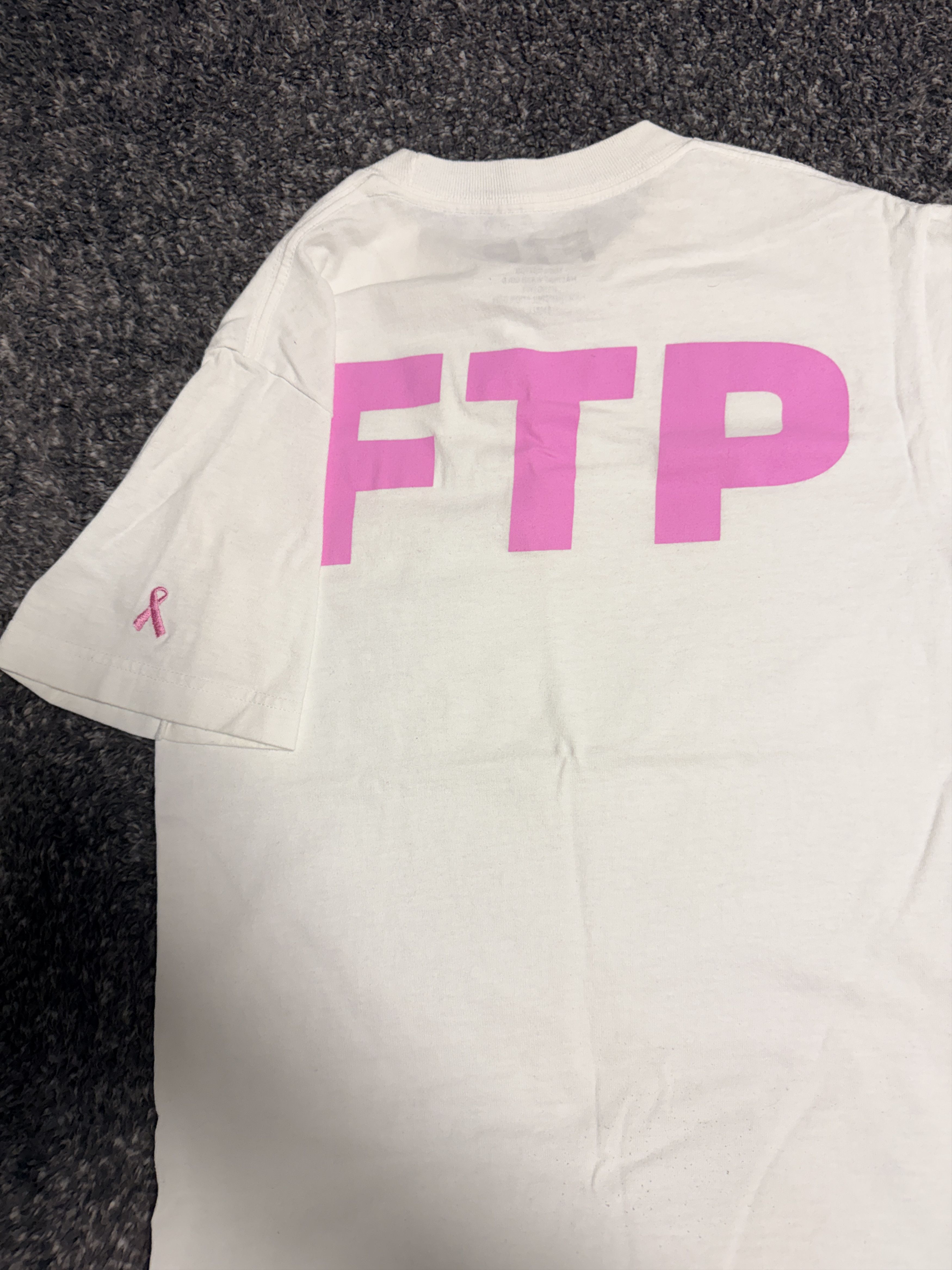 Fuck The Population FTP Breast Cancer Logo Tee Size US S / EU 44-46 / 1 - 3 Thumbnail