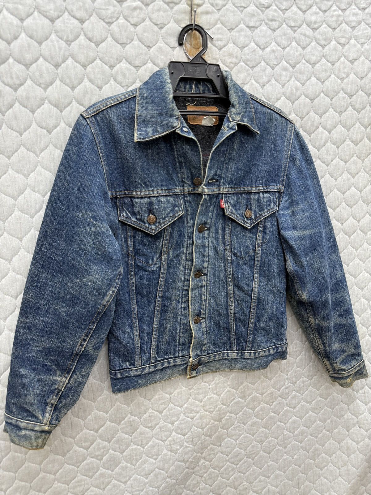 Levi's 🔥🔥🔥ARCHIVE VINTAGE 70’s LEVIS BLANKET LINED TRUCKER JACKET Size US S / EU 44-46 / 1 - 3 Thumbnail
