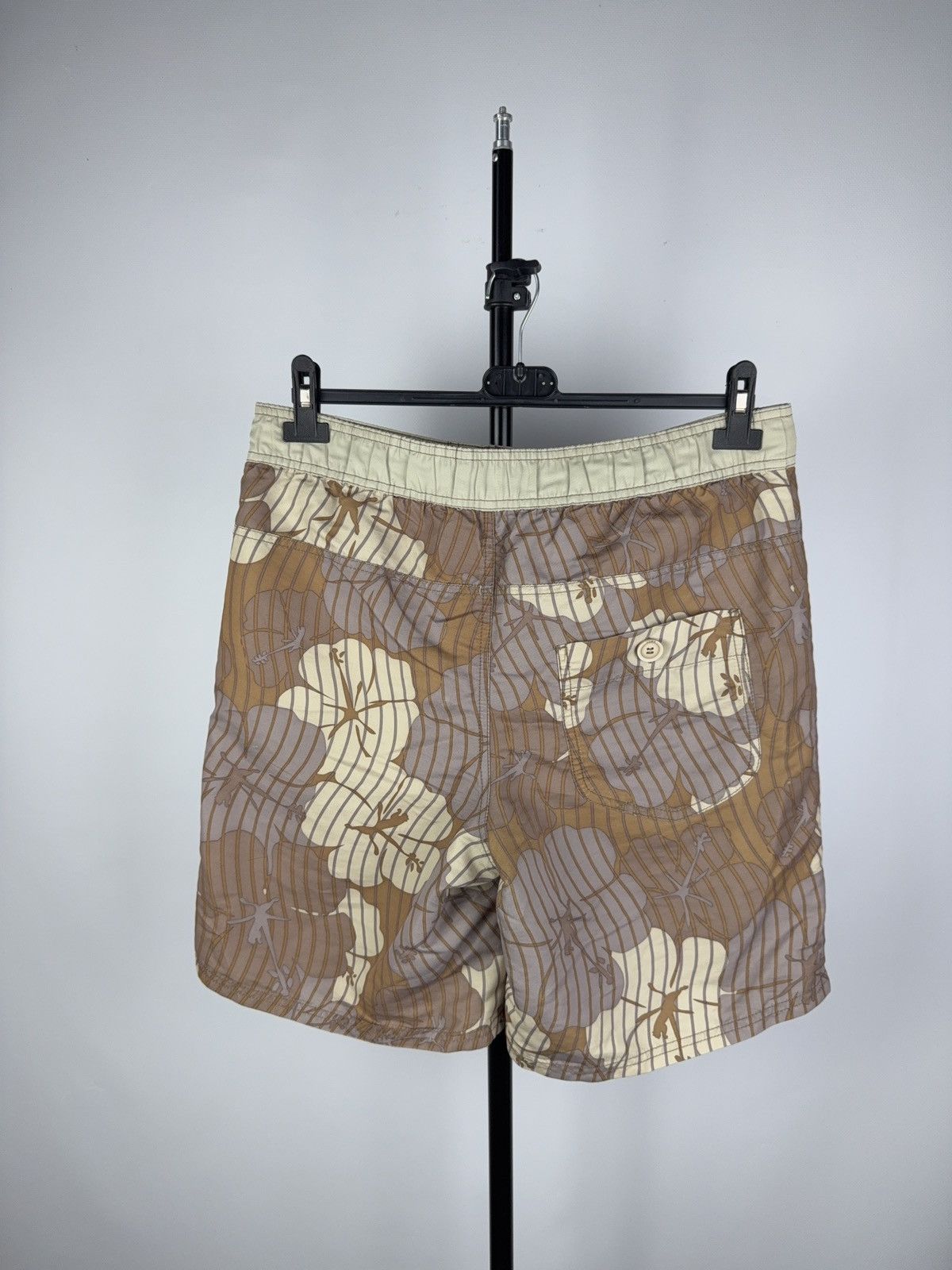 Billabong × Vintage Vintage 00s Puma AOP Logo Y2K Japanese print Surf Shorts Size US 30 / EU 46 - 5 Thumbnail