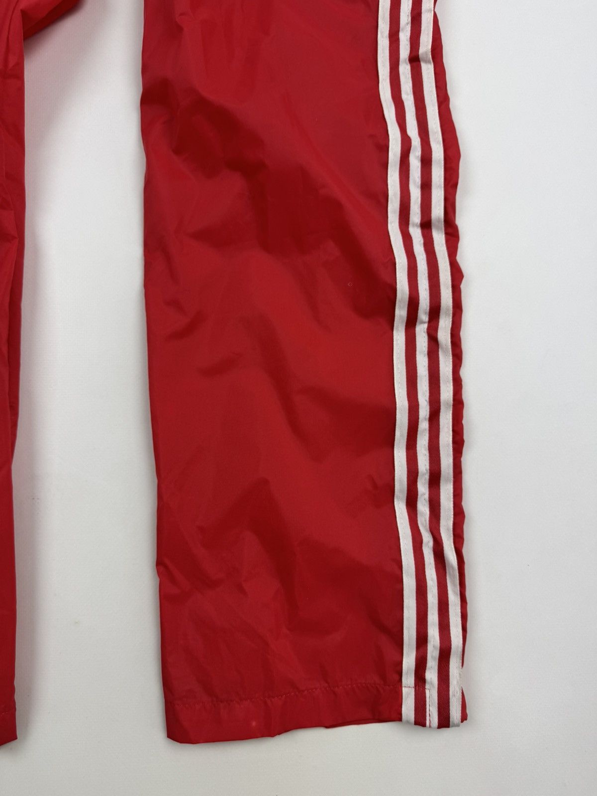 Adidas 1970’s Vintage Adidas Ventex Nylon Red Track Pants Size US 32 / EU 48 - 3 Thumbnail