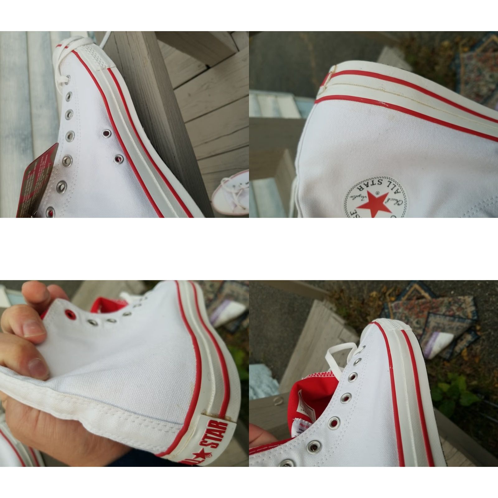 Converse Converse Chuck Taylor 70 High Top Sneakers Men’s 13 White Red Cap Toe Boom Box 2018 Modern Stars Size US 13 / EU 46 - 10 Thumbnail