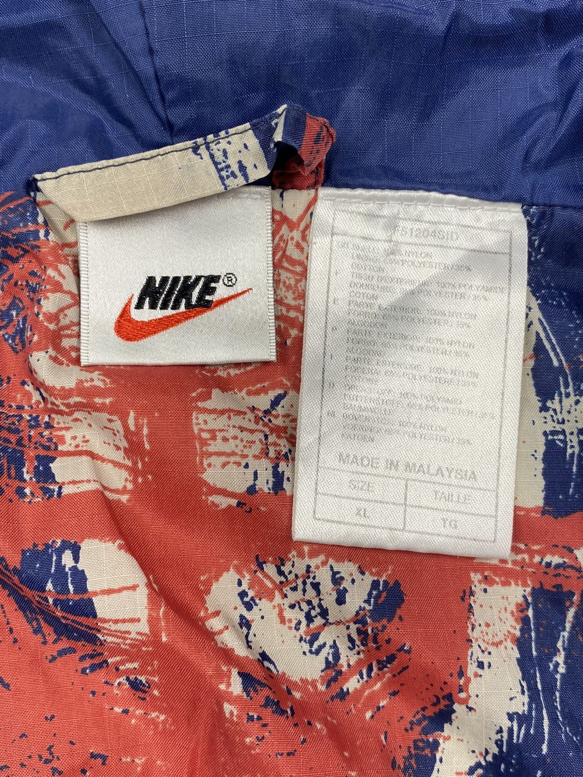 Nike Vintage 90s Nike Nylon Jacket 1/2 Zip Anorak Jacket Men’s Size US XL / EU 56 / 4 - 15 Thumbnail