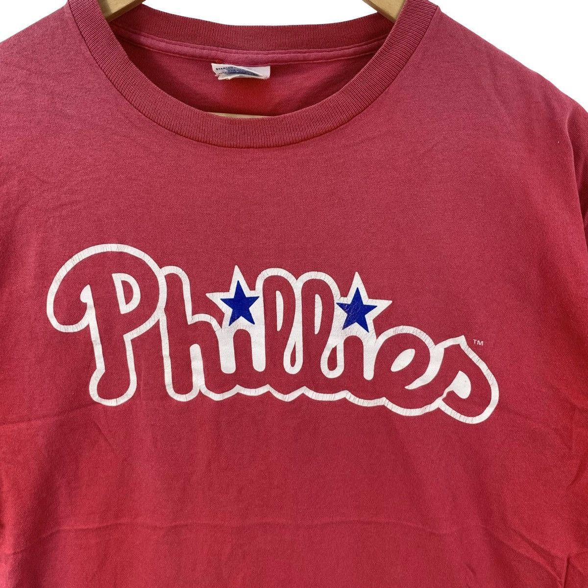 Vintage Vintage Philadelphia Phillies Logo MLB Baseball Graphic Tee Size US L / EU 52-54 / 3 - 6 Thumbnail