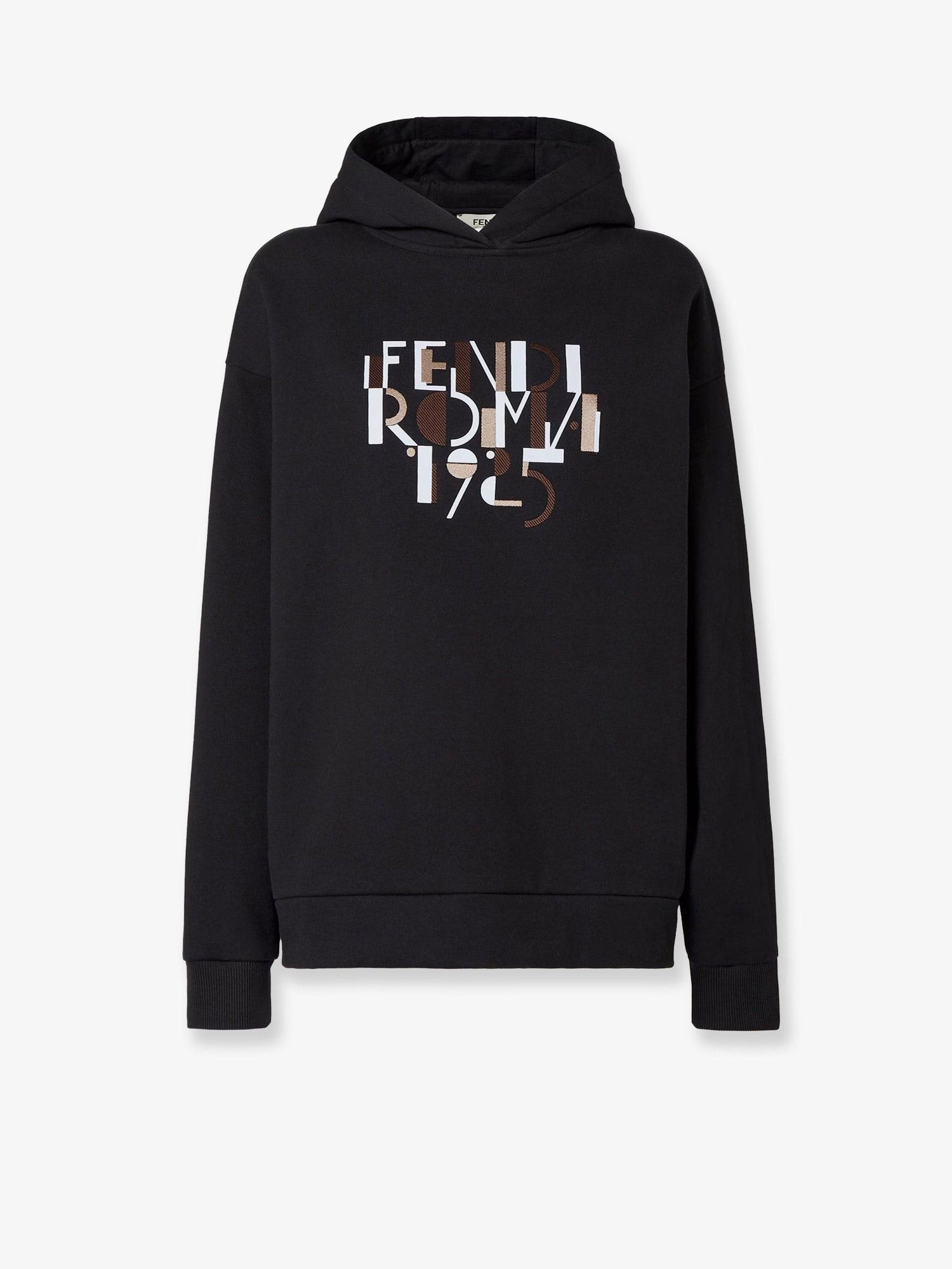 Fendi Oversize Cotton Sweatshirt Size XS / US 0-2 / IT 36-38 - 1 Thumbnail