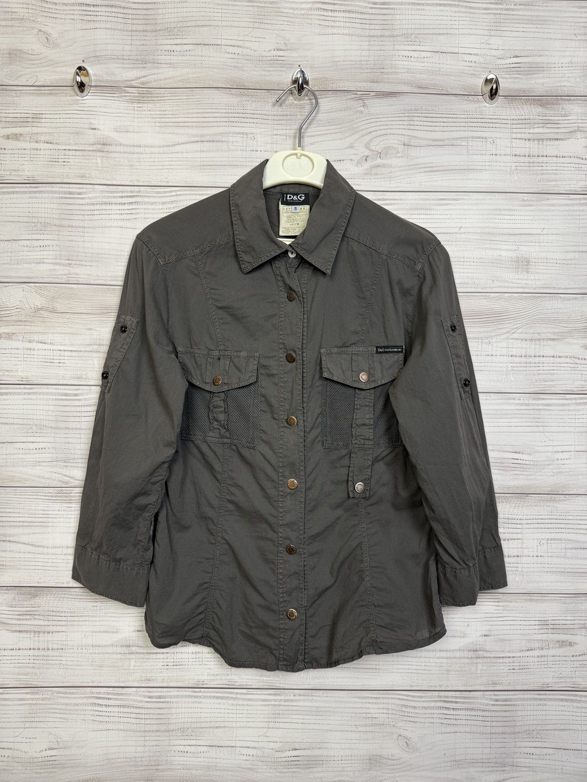 Dolce & Gabbana Y2K Dolce Gabbana LOGO Shirt Size S / US 4 / IT 40 - 1 Thumbnail