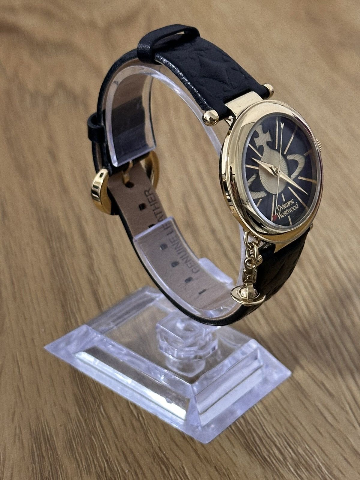 Vivienne Westwood ORB-POP Black/Gold Y2k Watch