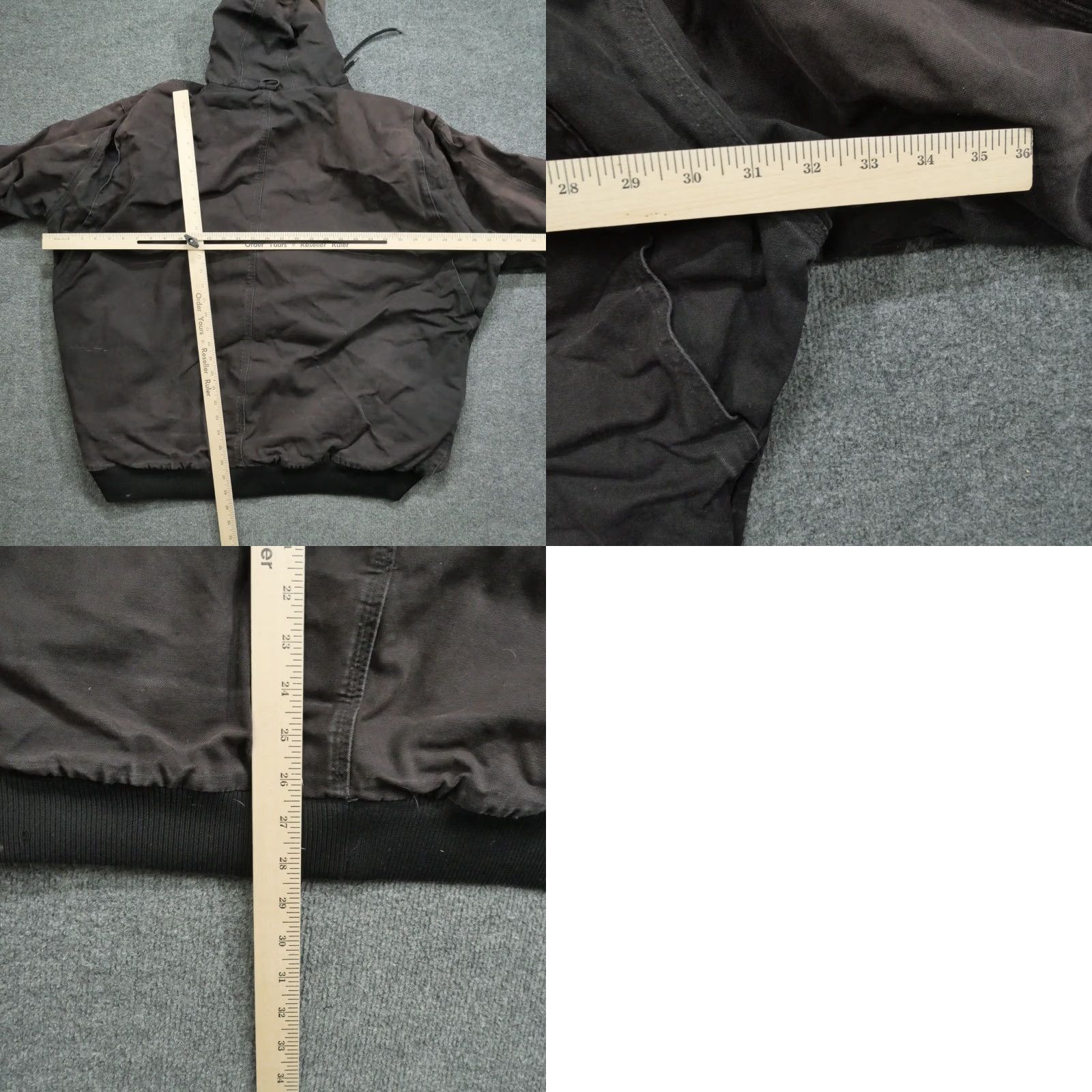 Vintage VINTAGE Berne Jacket Mens 3XLT Black Canvas 3XLT Big & Tall Jacket Zip Casual Workwear Clothing Mens Size US XXL / EU 58 / 5 - 10 Thumbnail