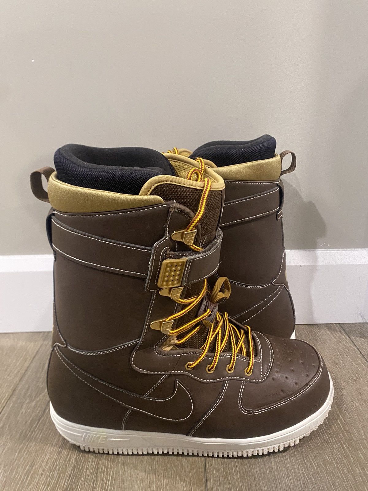 Nike Nike Zoom Force 1 Snowboard Boots Barkroot Brown Grailed