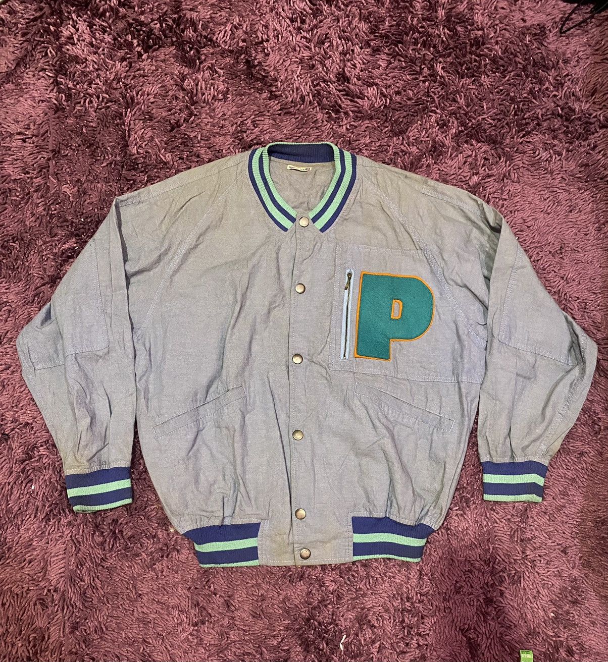 PERSON'S × Vintage Vintage Person's For Men Spellout Varsity Style Jacket Size US XXL / EU 58 / 5 - 3 Thumbnail