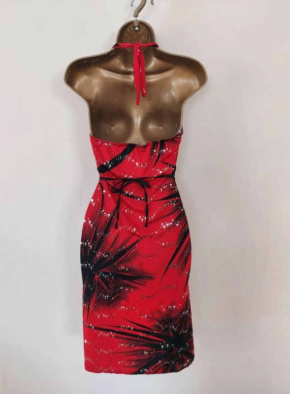 Vintage Vintage halterneck dress 10 Size M / US 6-8 / IT 42-44 - 4 Thumbnail